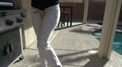 Janira Wolfe pee peeing wetting pants