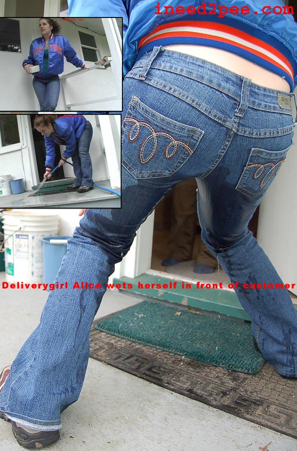 ineed 2pee alice wetting her jeans pee  video