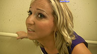 cheer leader uniform wetting
