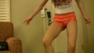 pissing wetting tight jeans