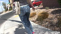 pee wetting high rise jeans