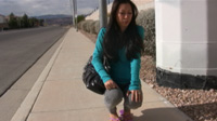 tia ling tight jeans pee wetting