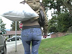 public jeans wetting